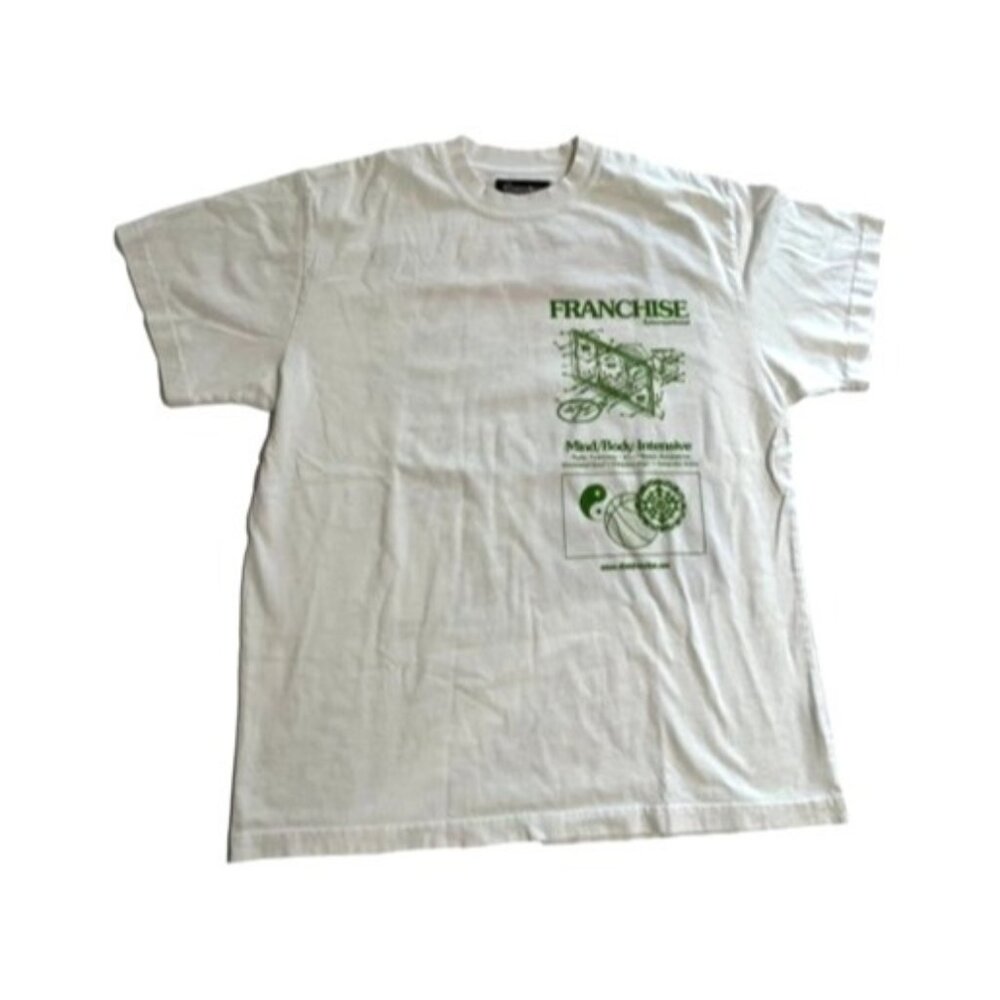 Franchise Total Human Tee in White